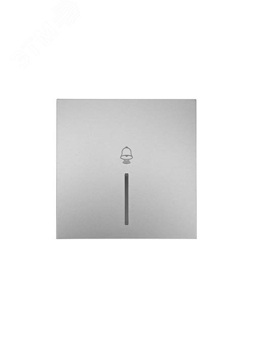 Изображение товара ZIMA Кнопка звонка с подсветкой безвинтовая механика Lezard 704-7488-108QC