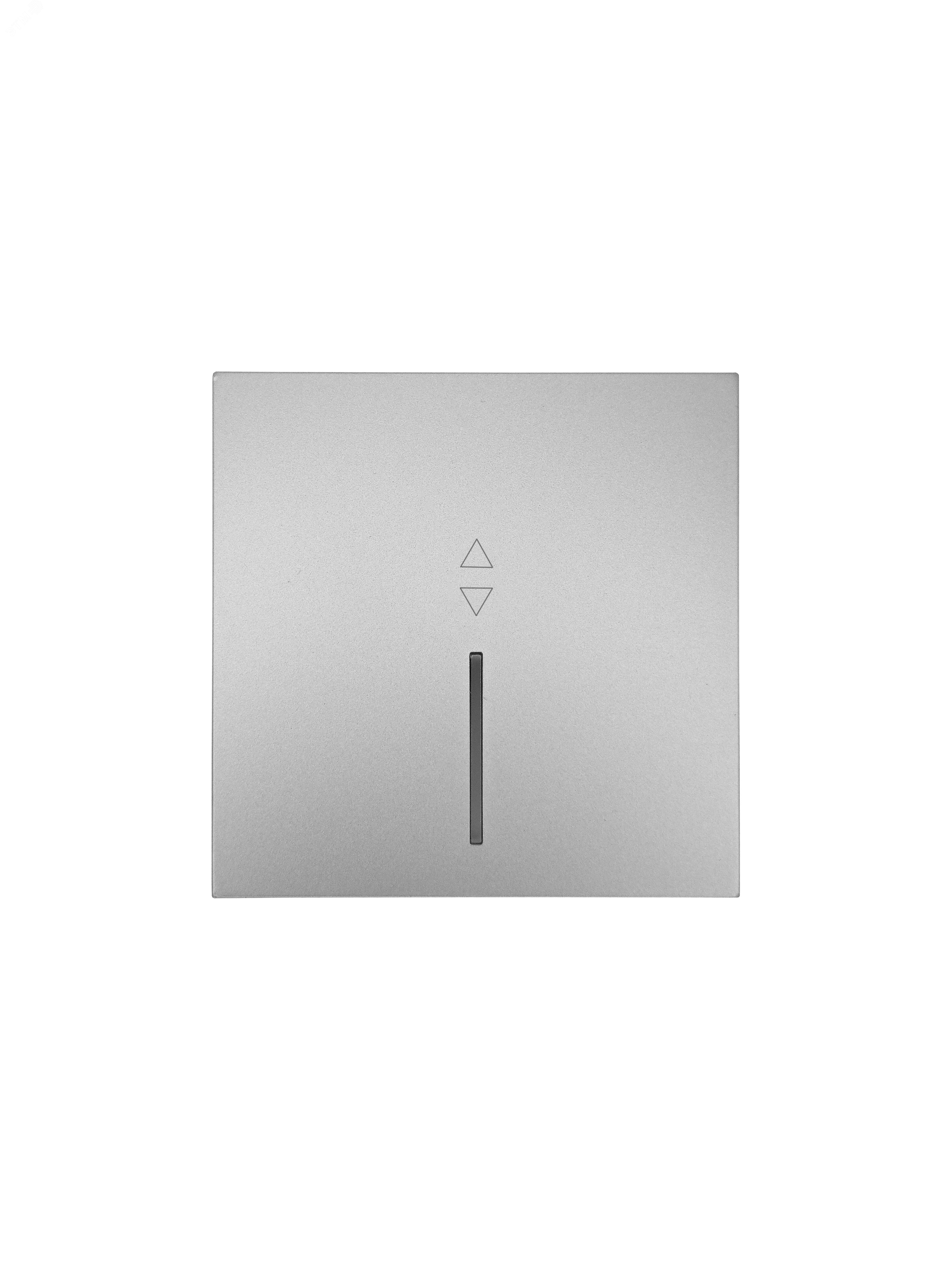 Изображение товара ZIMA Выключатель проходной 1-кл. с подсветкой, 10 А, механизм, серый матовый Lezard 704-7488-114QC (шт)