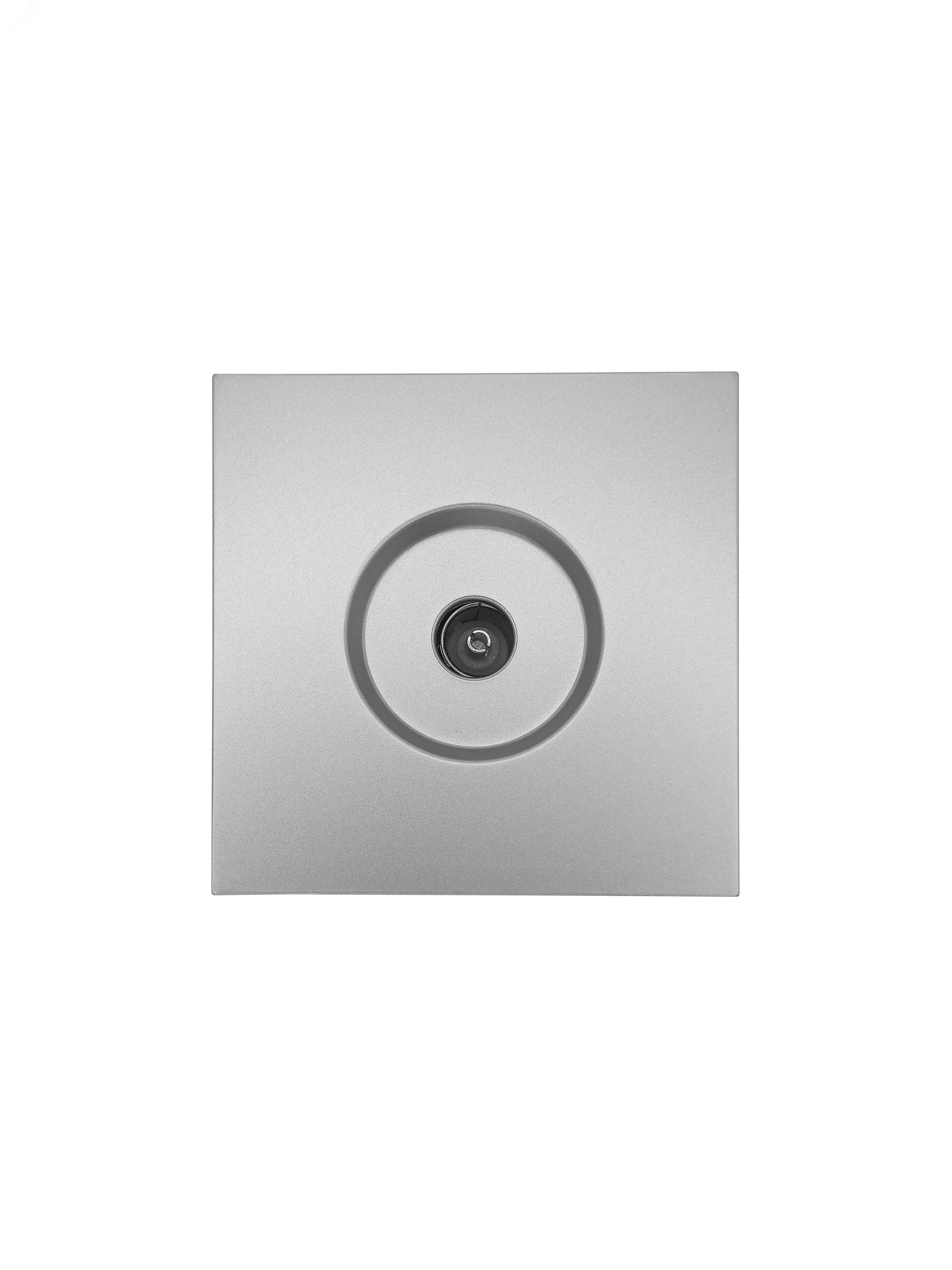 Изображение товара ZIMA Розетка ТВ проходная серый матовый Lezard 704-7488-129