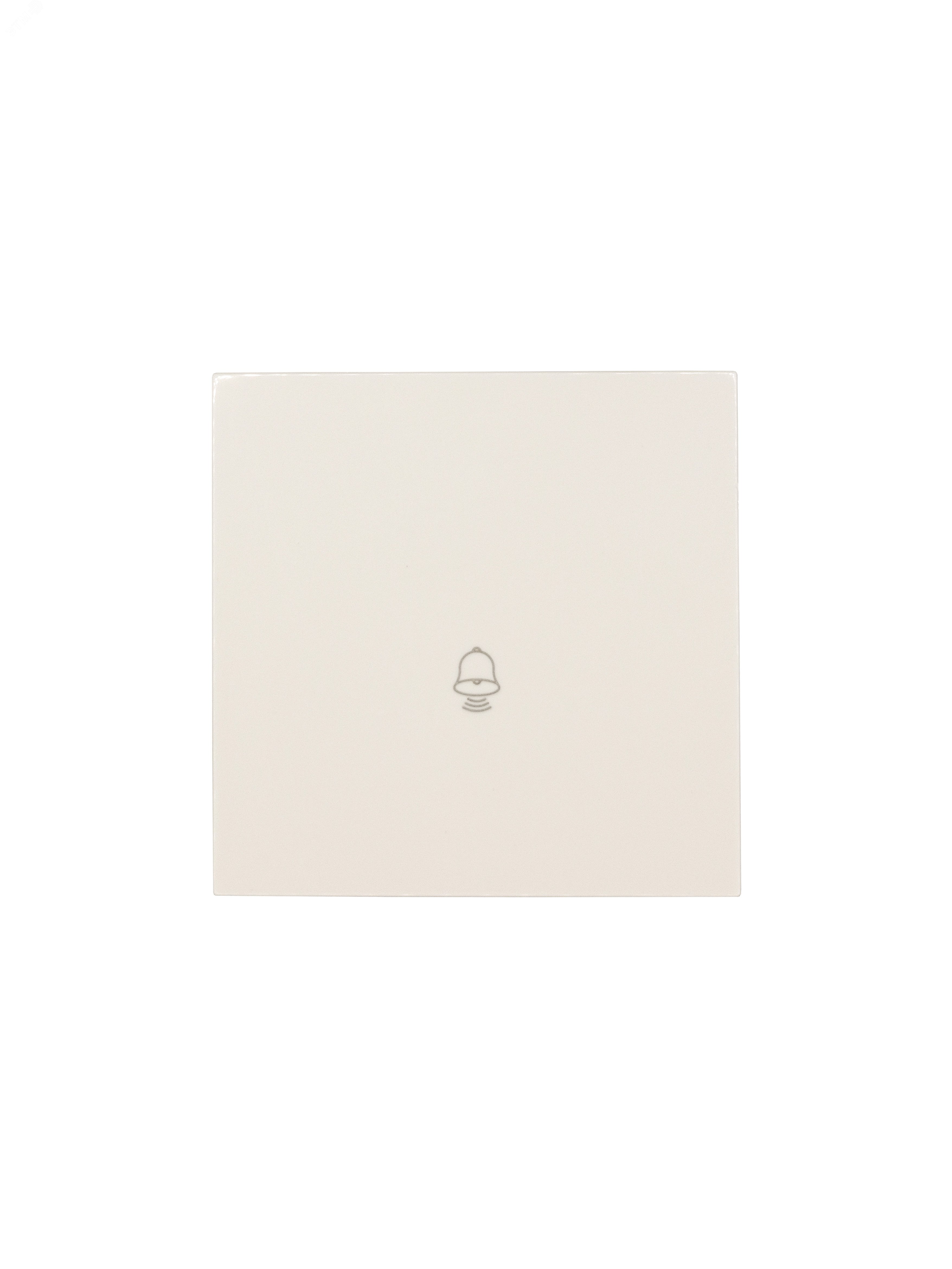 Изображение товара ZIMA Кнопка звонка слоновая кость безвинтовой механизм Lezard 704-9088-103QC