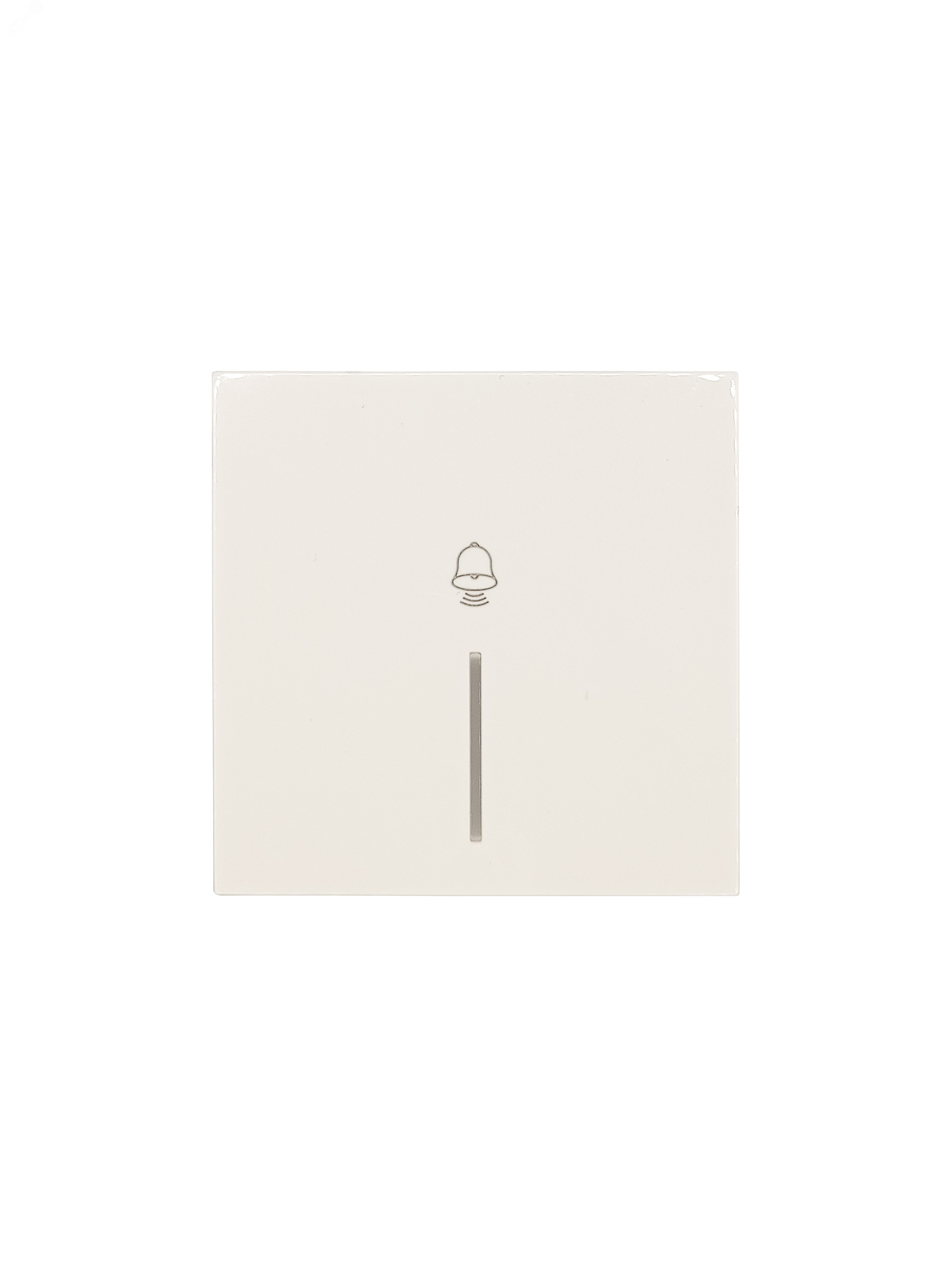 Изображение товара ZIMA Кнопка звонка с подсветкой слоновая кость Lezard 704-9088-108QC