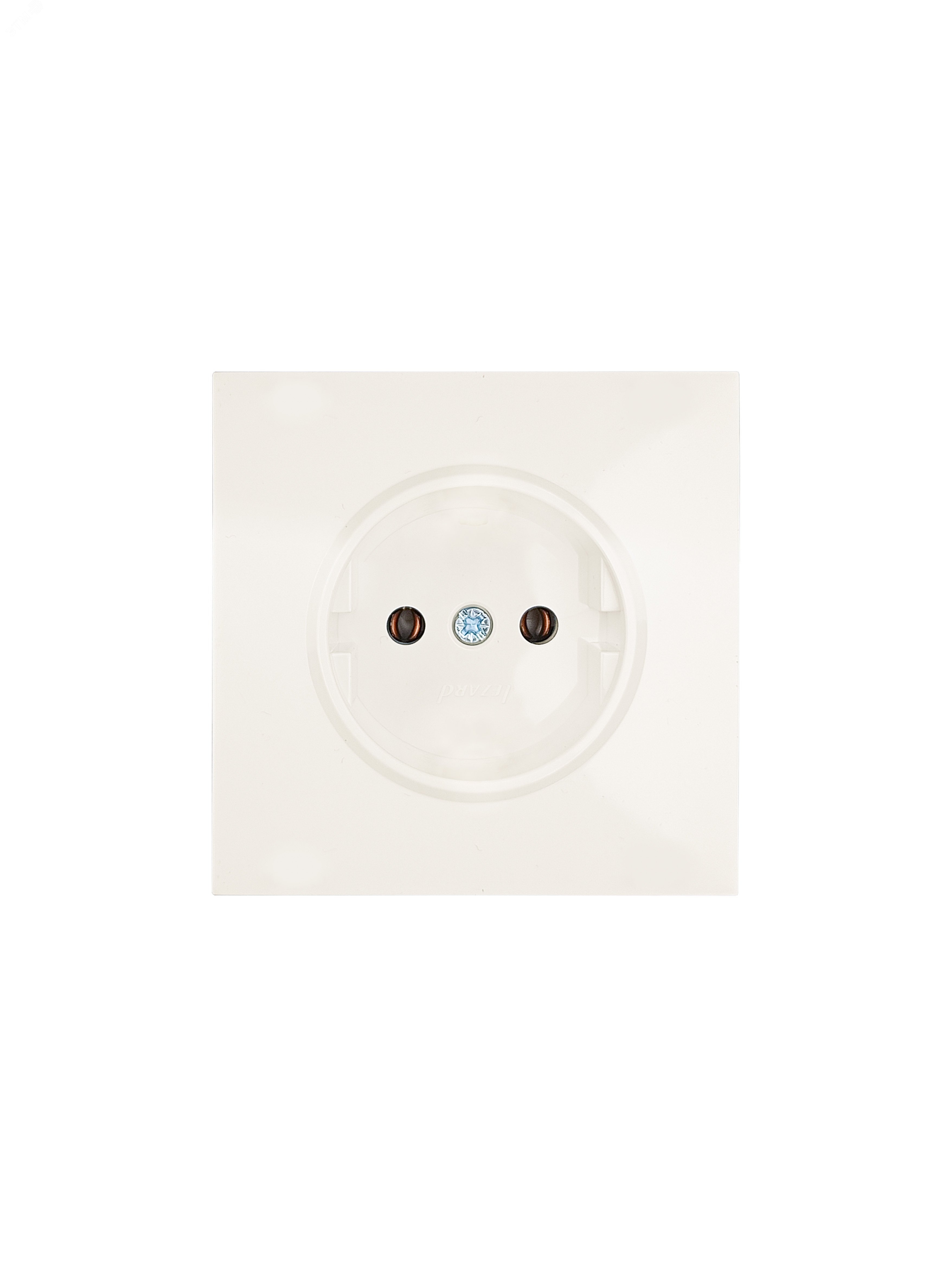 Изображение товара Розетка без заземления Lezard 704-9088-121BQC слоновая кость 16 А