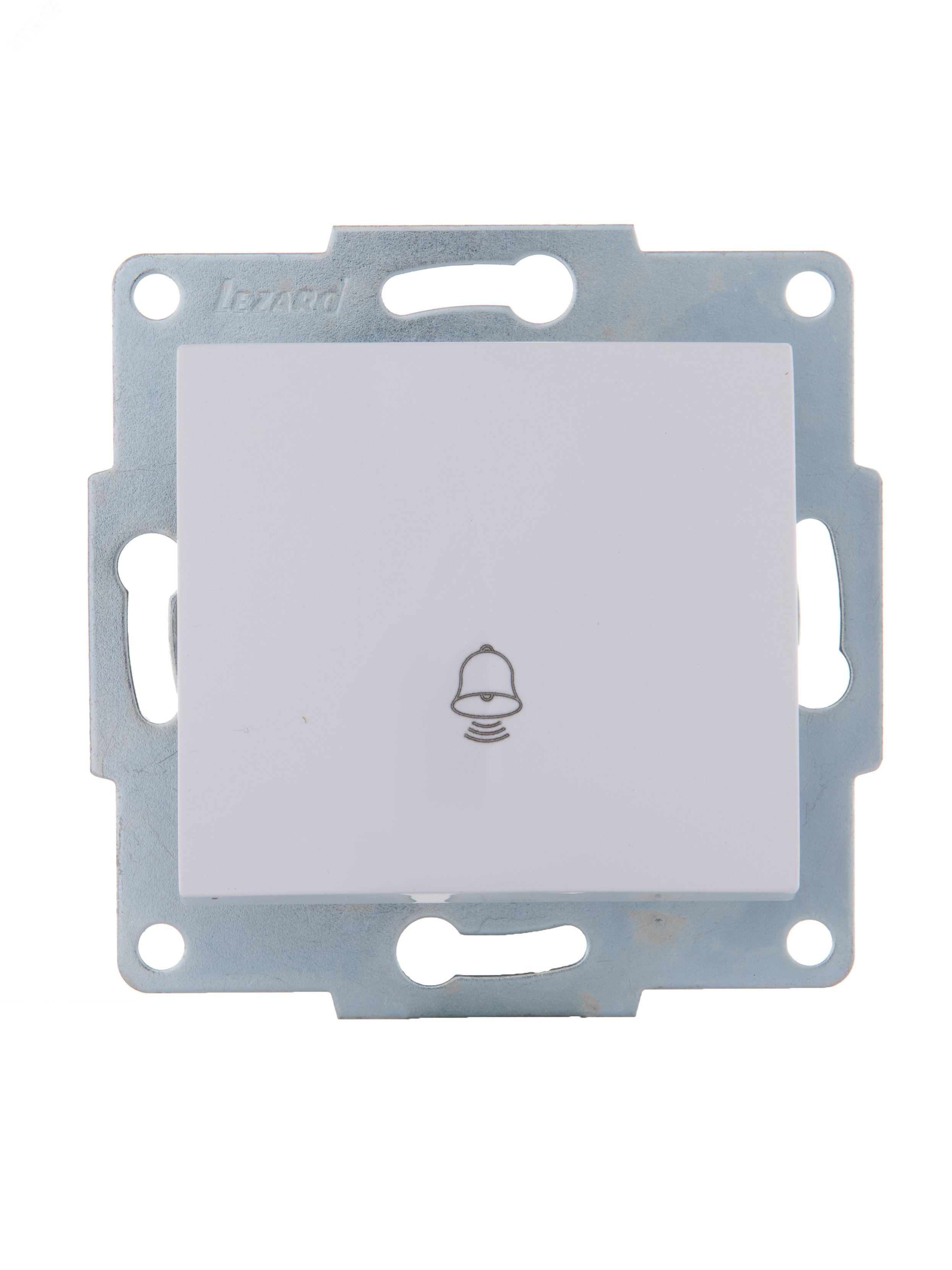 Изображение товара Выключатель проходной белый KARINA 1 клавиша серия КАРИНА