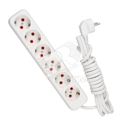 Изображение товара Удлинитель 6х3м с заземлением (шт)