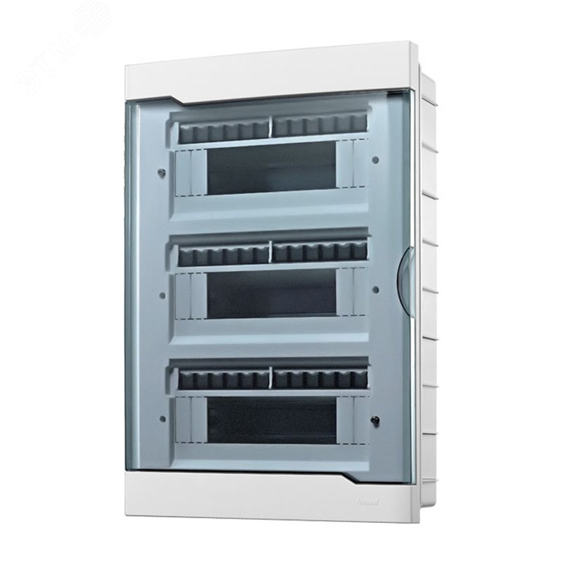 Изображение товара Бокс с прозрачной крышкой ЩРВ-П-36 для внутренней установки 36-и модульных устройств (шт)