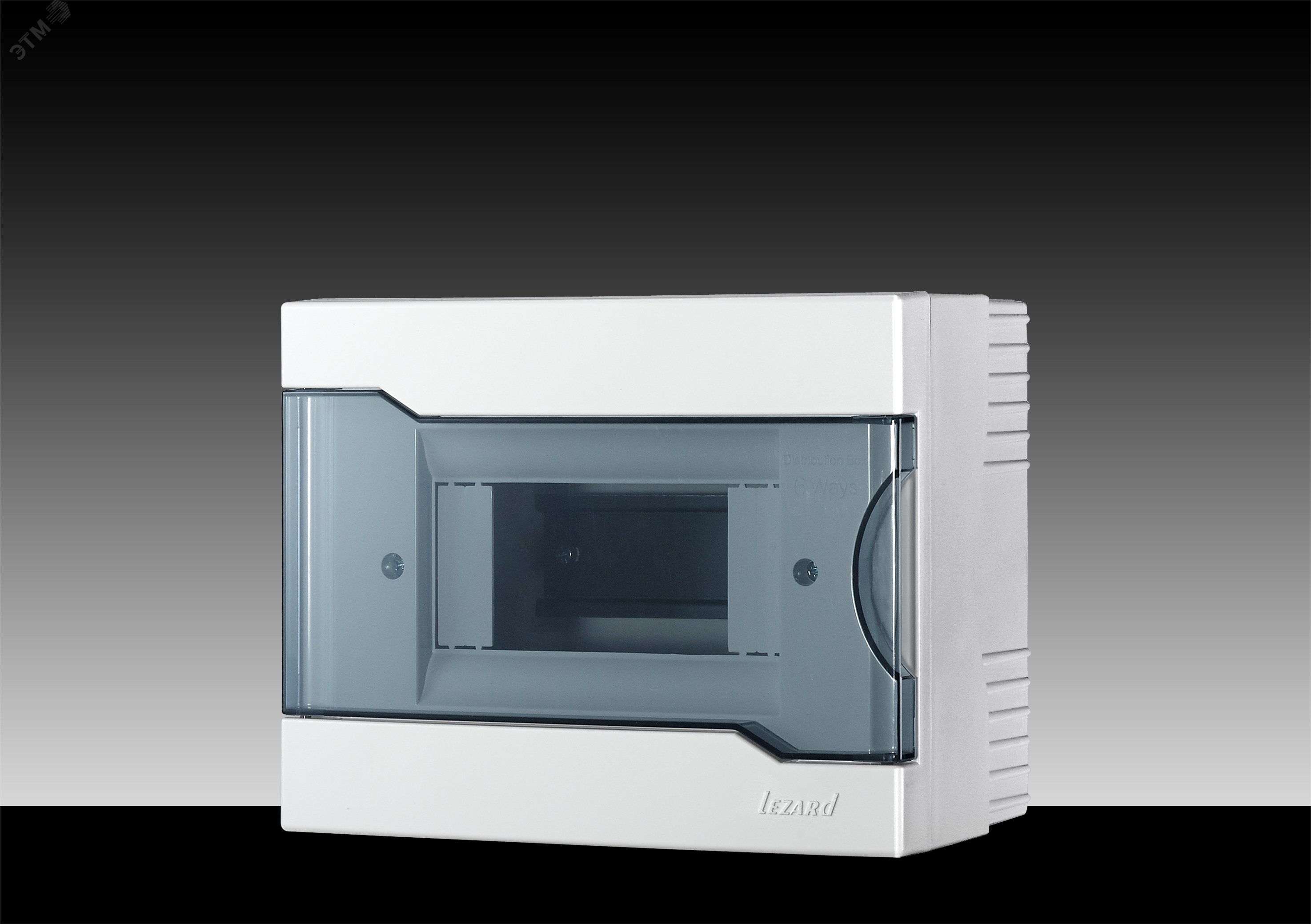 Изображение товара Пластиковый навесной щит распределительный ЩРН-П-6 с 6 модулями IP40