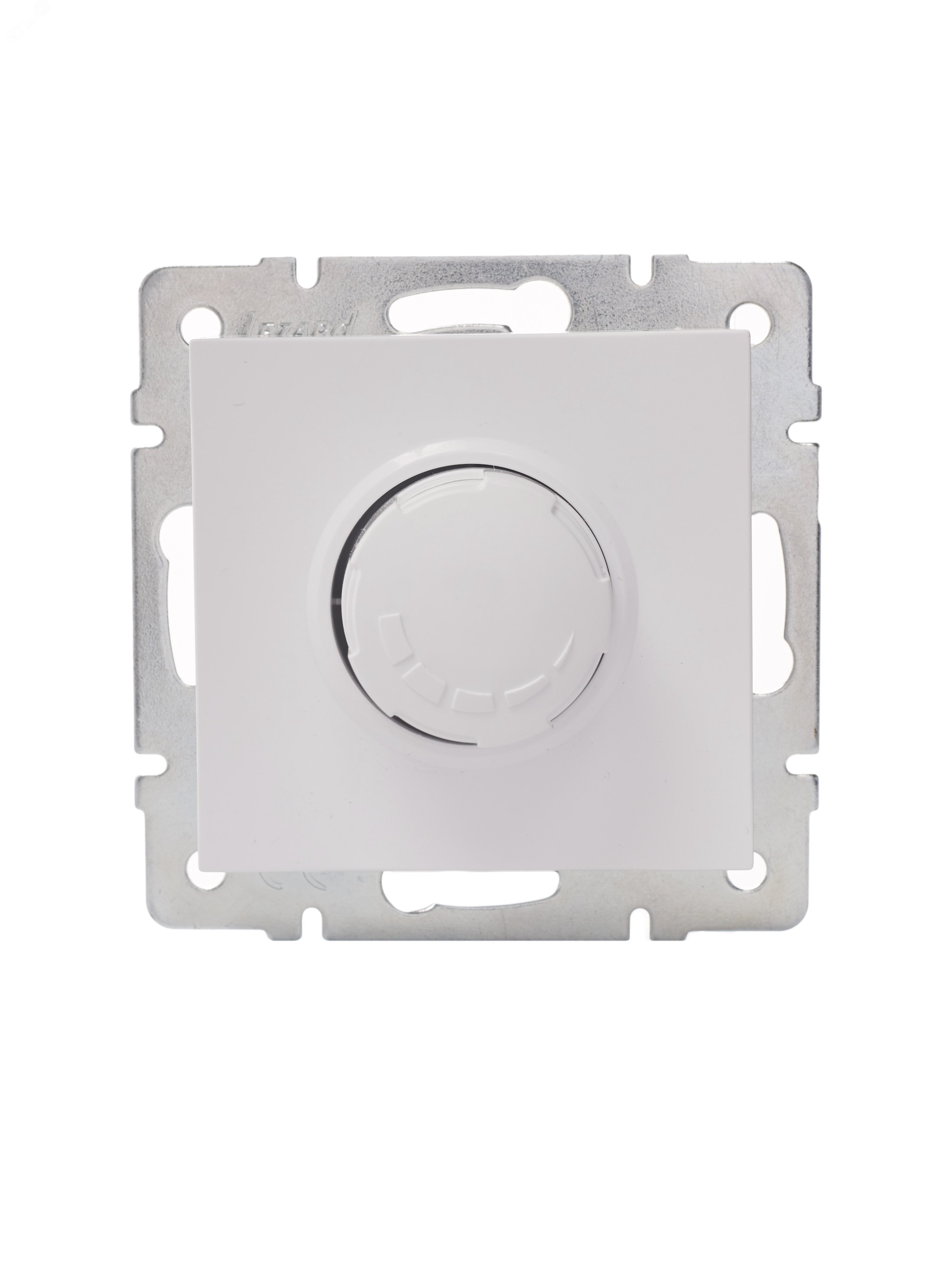 Изображение товара VESNA Диммер для LED ламп белый 250Вт колёсное управление скрытый монтаж