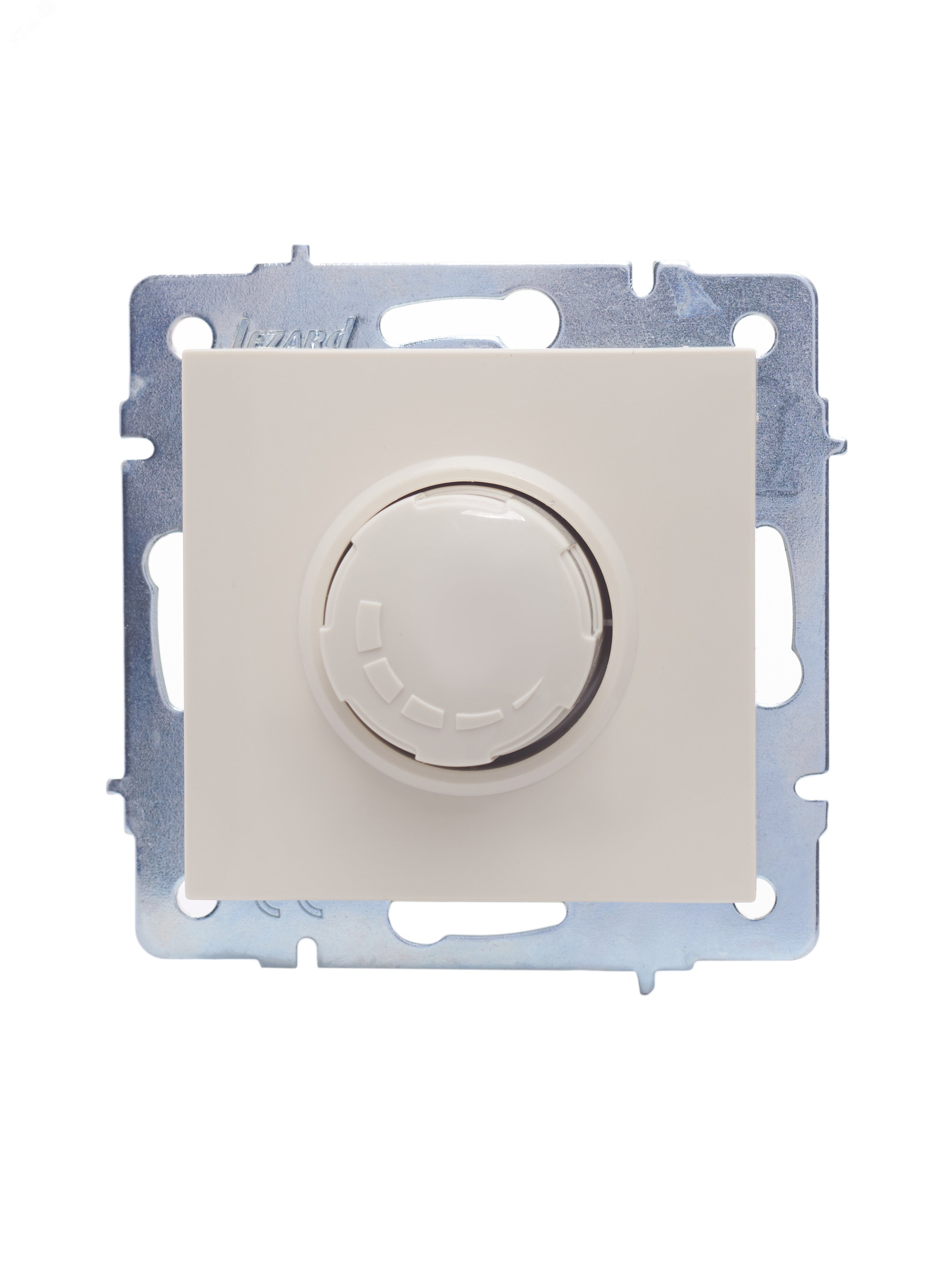 Изображение товара Vesna Диммер 800 Вт цв. крем светорегулятор с колесом управления