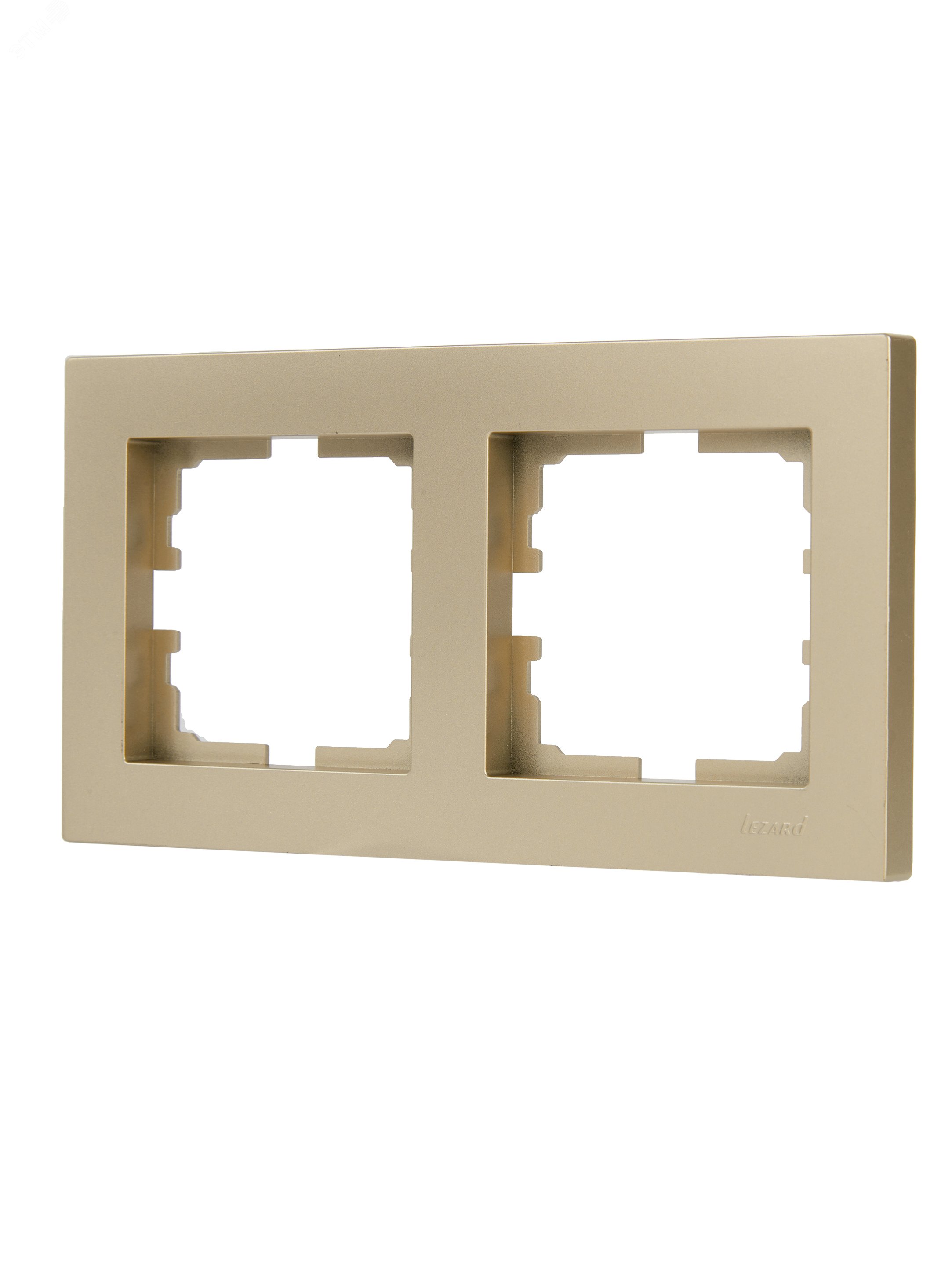 Изображение товара VESNA Рамка 2-ая горизонтальная б/вст золото шт 742-3600-147