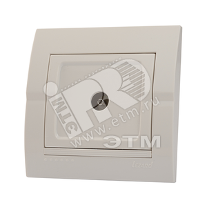 Изображение товара DERIY Розетка ТВ прох. белый (шт)