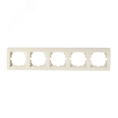 Изображение товара DERIY Рамка х5 гориз. крем (шт)