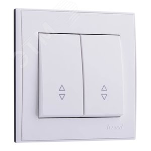 Изображение товара Выключатель RAIN проходной 2-ой белый (шт)