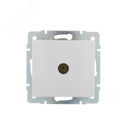 Изображение товара Розетка RAIN ТВ оконечная белая механизм (шт)