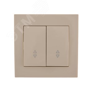 Изображение товара Выключатель RAIN проходной 2-ой крем (шт)