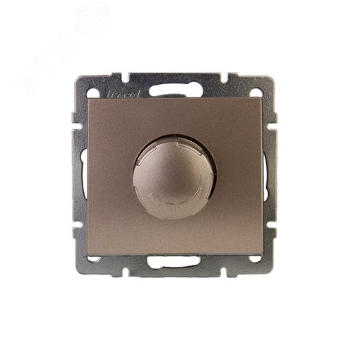 Изображение товара Диммер RAIN 800Вт бронза матовая механизм (шт)