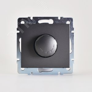 Изображение товара Диммер RAIN 800Вт черный графит матовый механизм (шт)