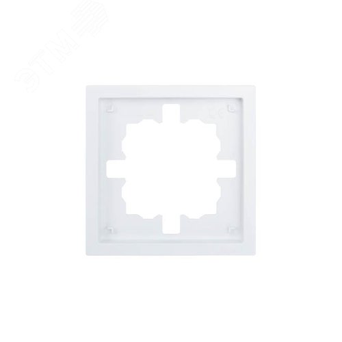 Изображение товара ZIMA Рамка 1-ая универсальная, белая Lezard 704-0200-146 (шт)