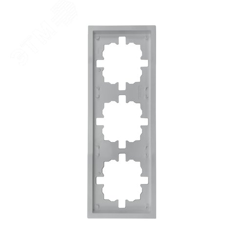 Изображение товара ZIMA Рамка 3-ая универсальная, белая Lezard 704-0200-148 (шт)