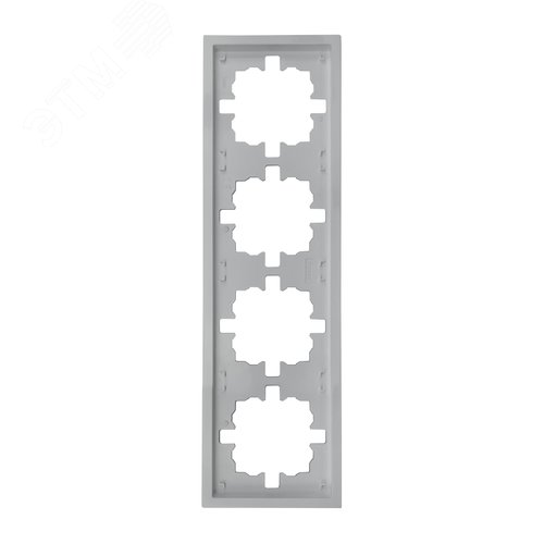 Изображение товара ZIMA Рамка 4-ая универсальная, белая Lezard 704-0200-149 (шт)