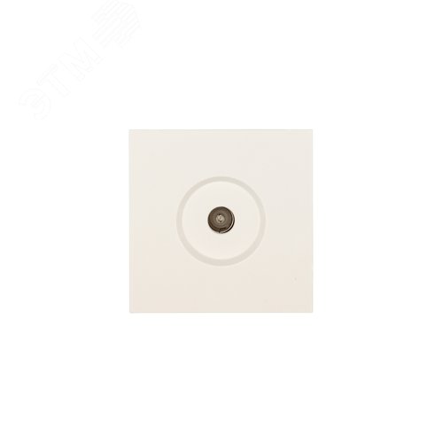 Изображение товара ZIMA Розетка ТВ проходная, механизм, слоновая кость Lezard 704-9088-129 (шт)