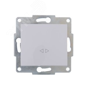 Изображение товара KARINA Выключатель промежуточный белый (10шт/120шт) (шт)