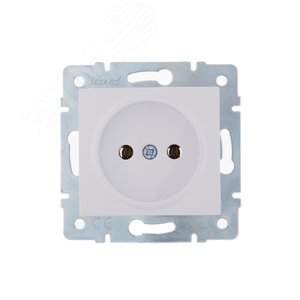 Изображение товара KARINA Розетка б/з ПБТ белая (10шт/120шт) (шт)