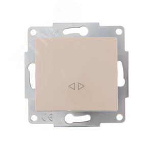Изображение товара KARINA Выключатель промежуточный крем (10шт/120шт) (шт)