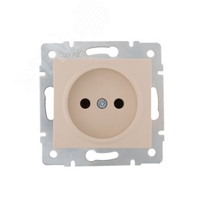 Изображение товара KARINA Розетка б/з керамика крем (10шт/120шт) (шт)