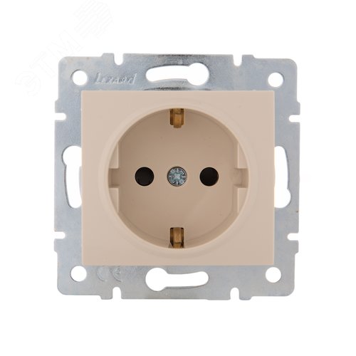 Изображение товара KARINA Розетка с защитой от детей ПБТ крем (10шт/120шт) (шт)