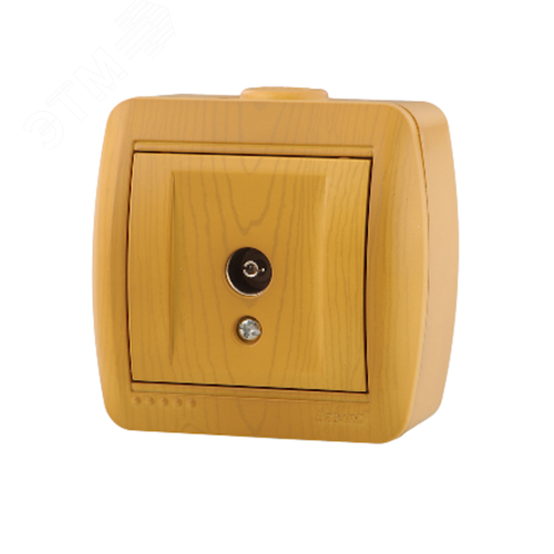 Изображение товара Ната Розетка ТВ оконечная ольха (шт)