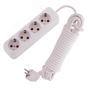 Изображение товара Удлинитель с заземлением 4 входа 7 метров (шт)