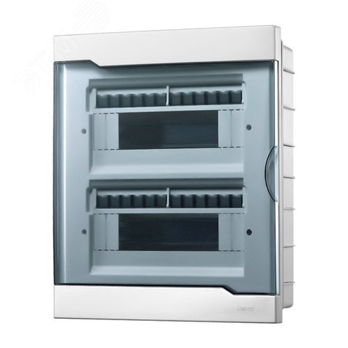 Изображение товара NEW Бокс с прозрачной крышкой Lezard ЩРВ-П-24 для внутр.уст.24-х модульных устройств 730-1000-024 (шт)