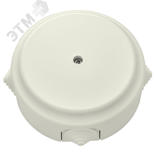 Изображение товара Ретро коробка монтажная КМ-449 бежевый 95мм, полистирол, IP20, круглая