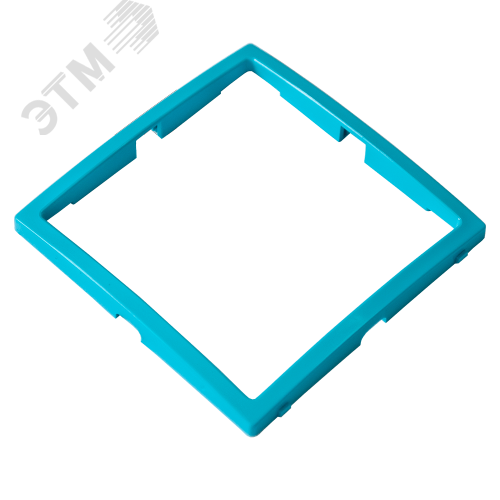 Изображение товара Декоративная рамка БелТИЗ ЮЛИГ голубой для электророзеток и выключателей