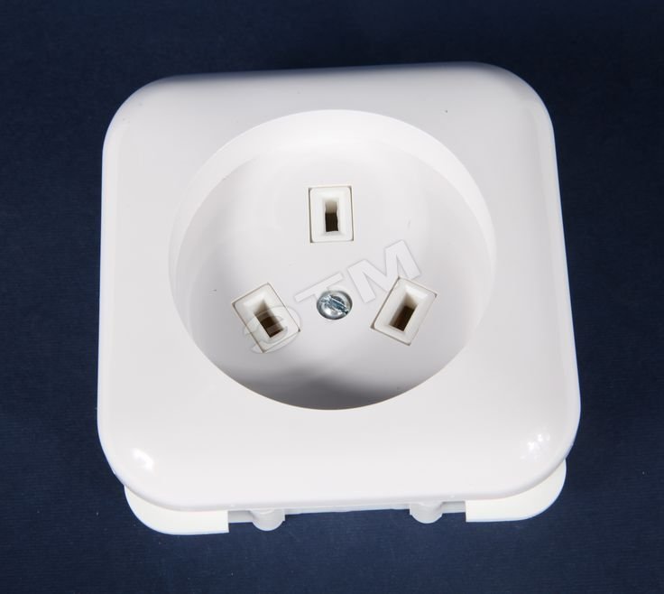 Изображение товара Разъем рш/вш для электроплит скрытый 3-контактный 220/380 В БелТИЗ