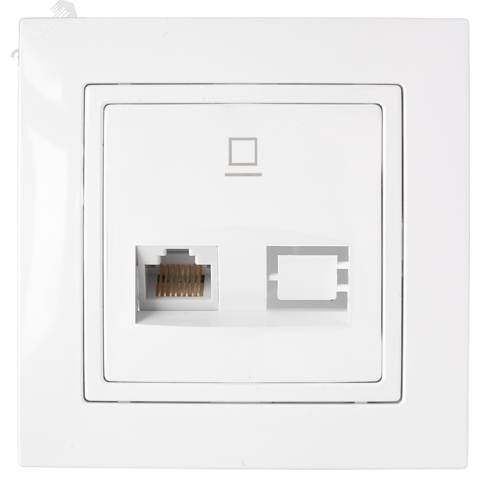 Изображение товара Скрытая компьютерная розетка с одним гнездом от БелТИЗ