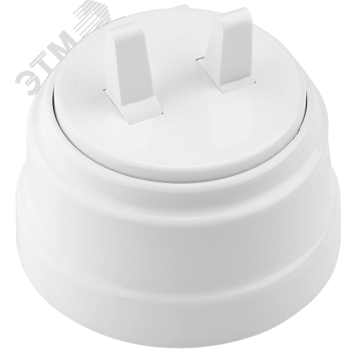 Изображение товара Ретро выключатель двухклавишный открытой установки тумблерный А5 10-2204 (шт)