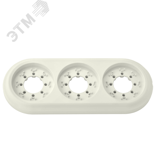 Изображение товара Ретро Рамка трёхместная ЮЛИГ.735212.472 бежевый (шт)