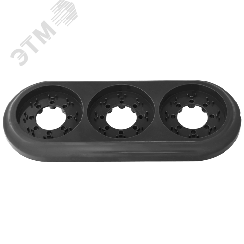 Изображение товара Ретро Рамка трёхместная ЮЛИГ.735212.472 черный (шт)