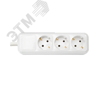 Изображение товара Беларусь Розетка тройная с заземлением переносная (шт)