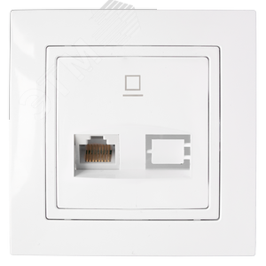 Изображение товара Беларусь Розетка скрытая компьютерная с одним гнездом (шт)