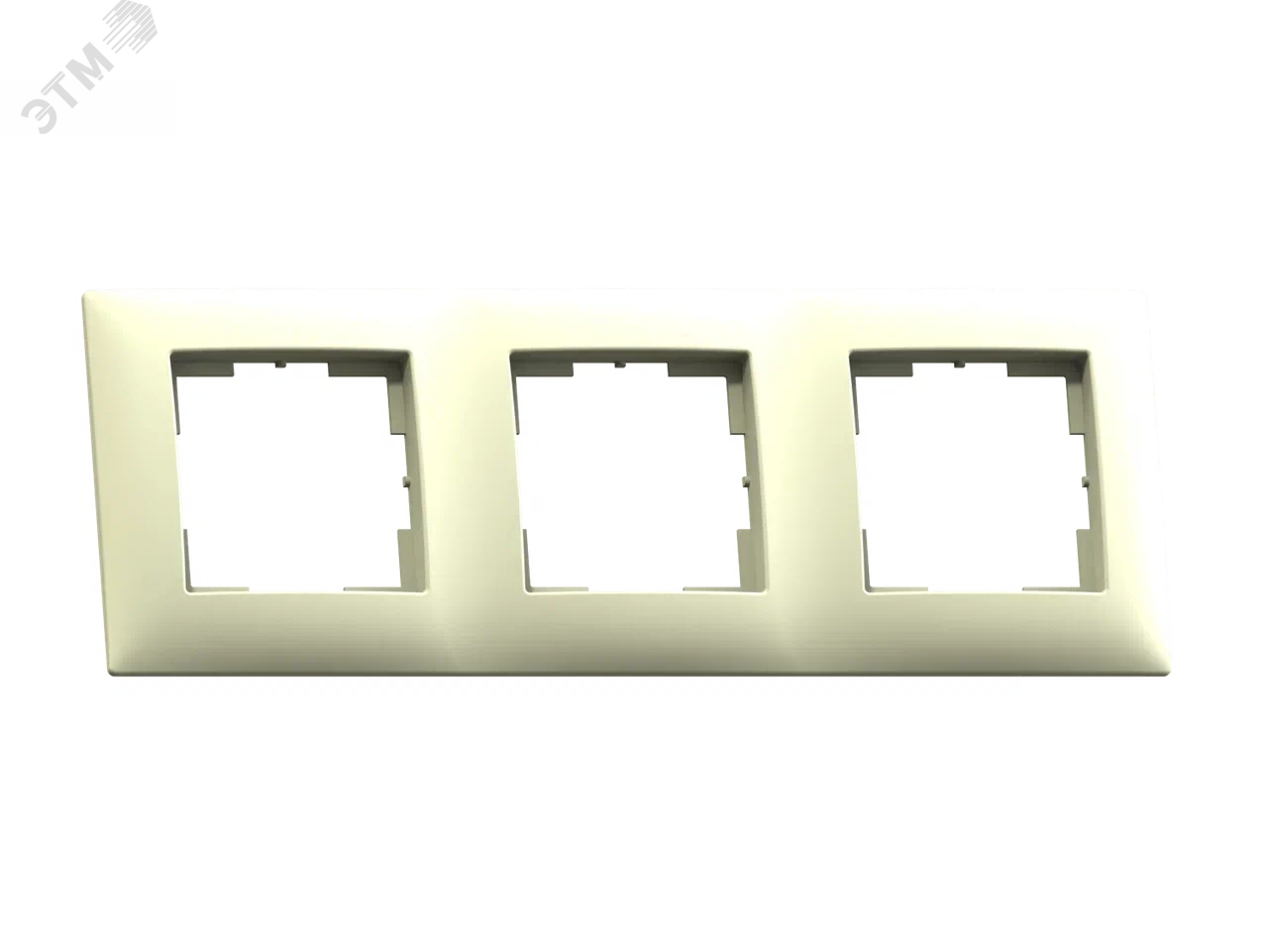 Изображение товара Трехместная рамка Мария МРФИ11.12.00.00 слоновая кость, Россия
