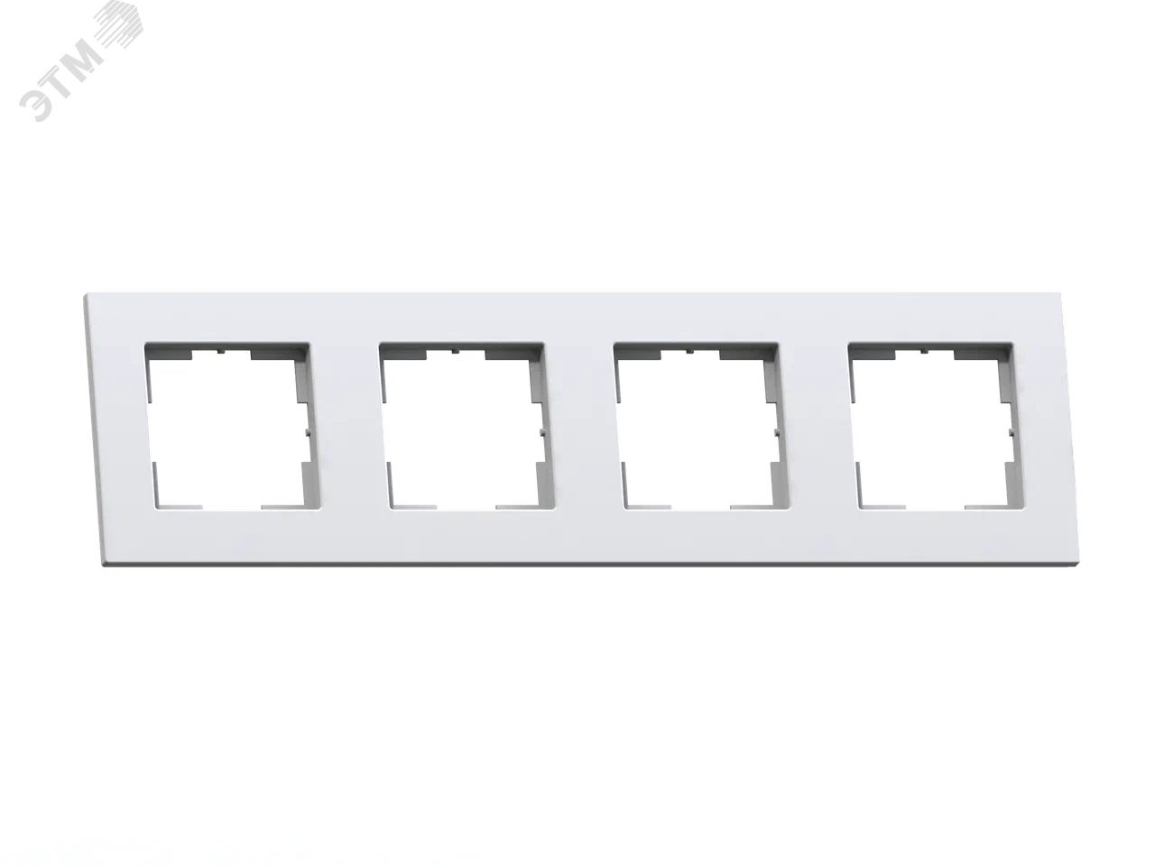 Изображение товара Рамка четырехместная МРФИ11.17.00.00 Аксиома белая для электроустановки