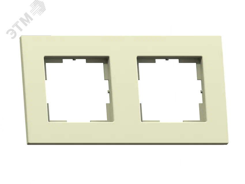 Изображение товара Аксиома Рамка 2 поста МРФИ11.15.00.00, слоновая кость (шт)