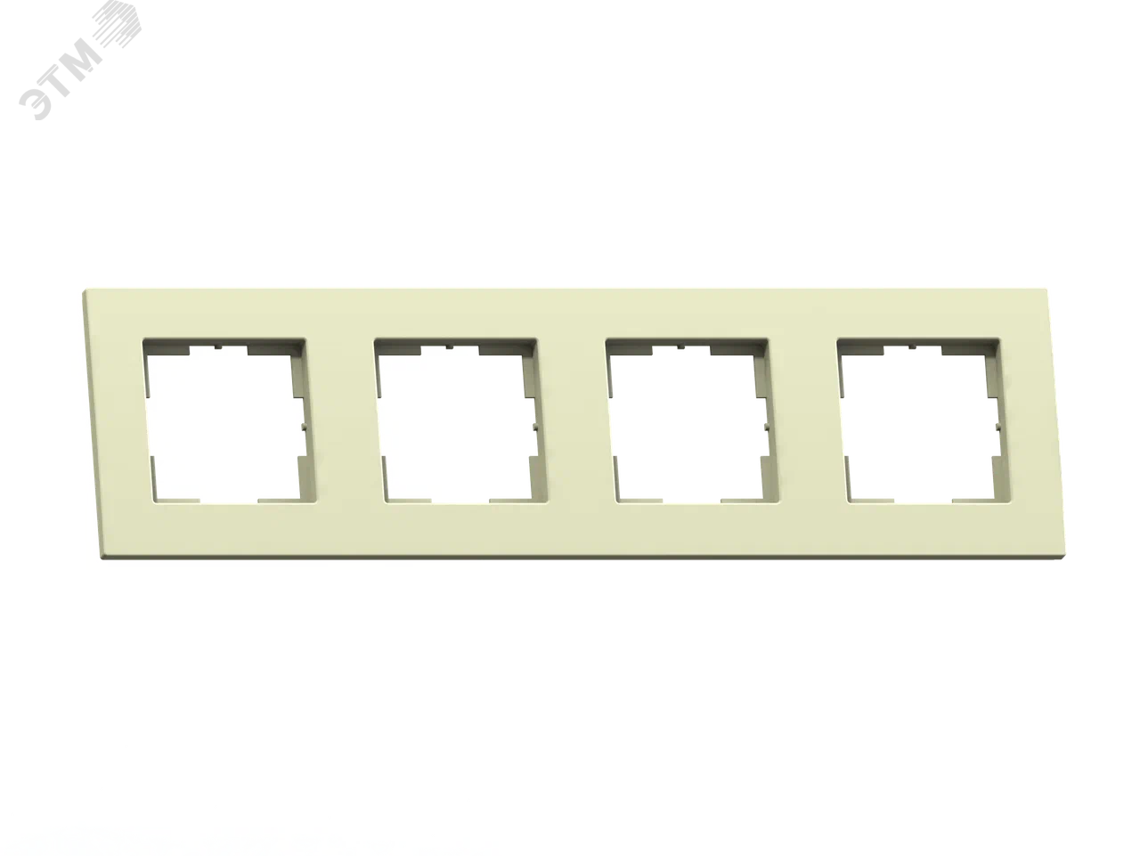 Изображение товара Аксиома Рамка 4 поста МРФИ11.17.00.00 слоновая кость универсальная