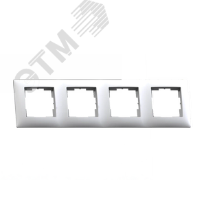 Изображение товара Мария Рамка четырехместная МРФИ11.13.00.00, белый (шт)