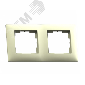 Изображение товара Мария Рамка двухместная МРФИ11.11.00.00, слоновая кость (шт)