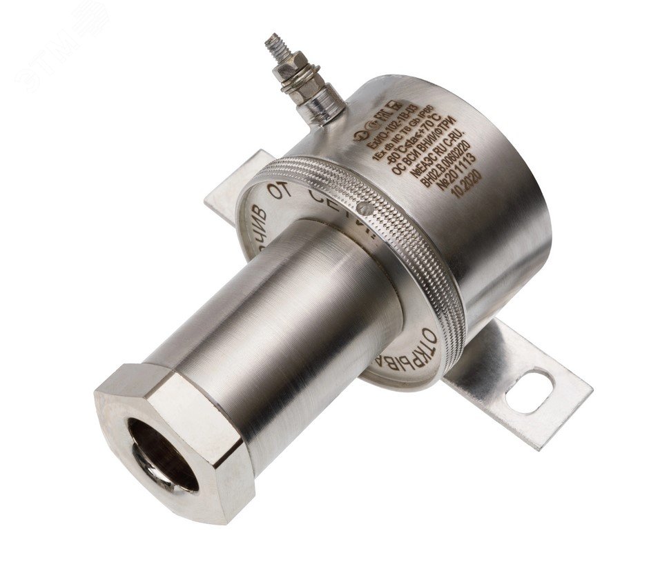 Изображение товара Извещатель охранный точечный магнитоконтактный взрывозащищенный ExИО102-1В-03-Т-G3/4, штуцер тип Т(под трубу G3/4) (шт)