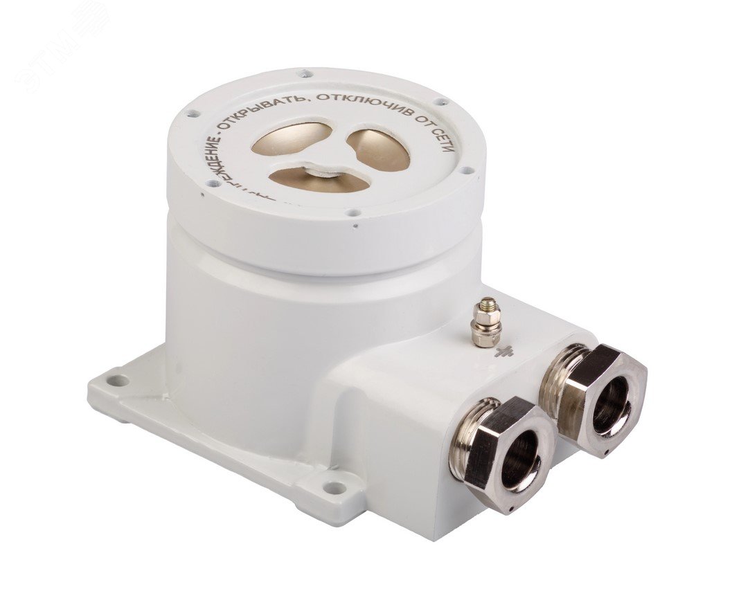 Изображение товара Оповещатель пожарный звуковой взрывозащищенный повышенной мощности ЕхОППЗ-2В-ПМ-А-Б+М20-18 (шт)