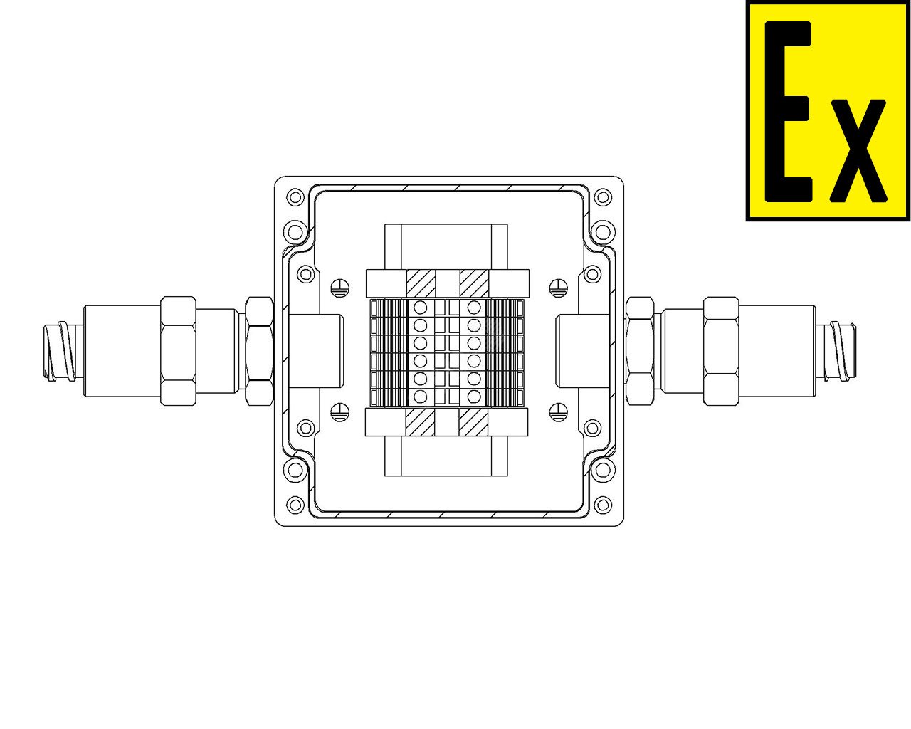 Изображение товара Коробка коммутационная взрывозащищенная КВМК 601 (шт)